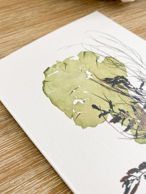 Blank Greeting Card - "Cohort III"