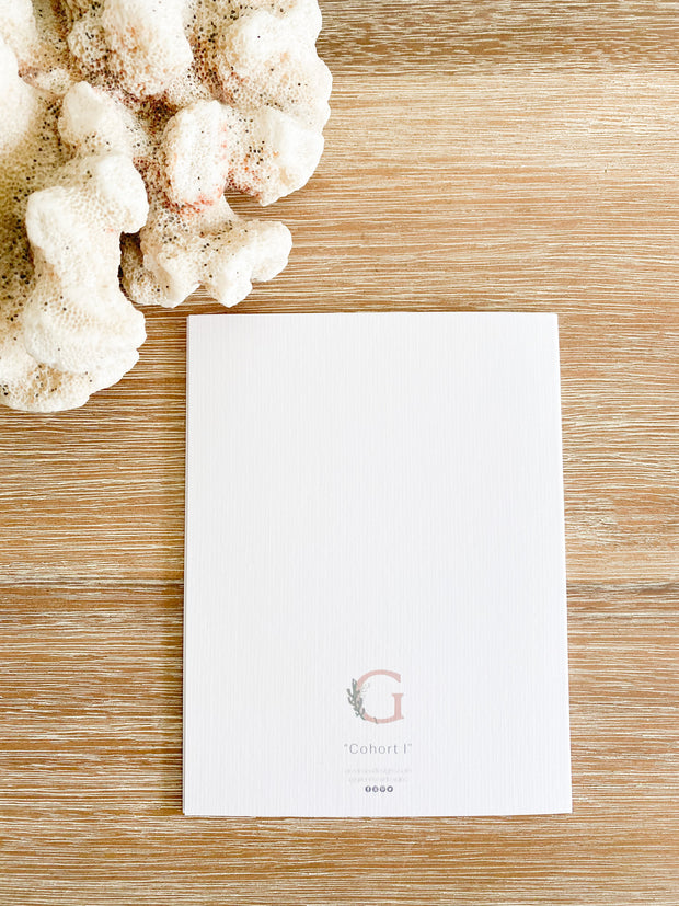 Blank Greeting Card - "Cohort I"