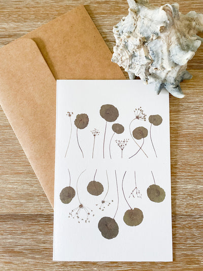 Blank Greeting Card - "Stalks"