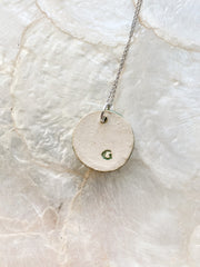 Ceramic Pendant Necklace - Sargassum