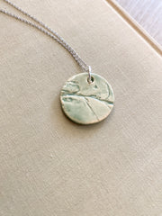 Ceramic Pendant Necklace - Sargassum