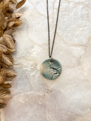 Ceramic Pendant Necklace - Sargassum