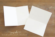 Blank Greeting Card - "Hidden"