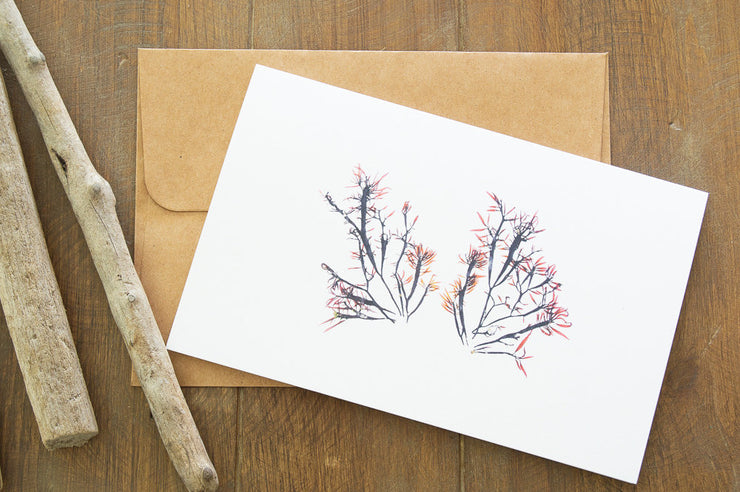 Blank Greeting Card - "Seaside"
