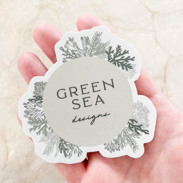 GSD Circle Logo Sticker - 3” Die-cut